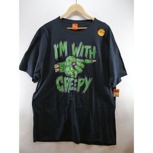 Halloween SHIRT GLOW IN THE DARK TEE SHIRT - NEW - 2XL-‎ 100% COTTON
